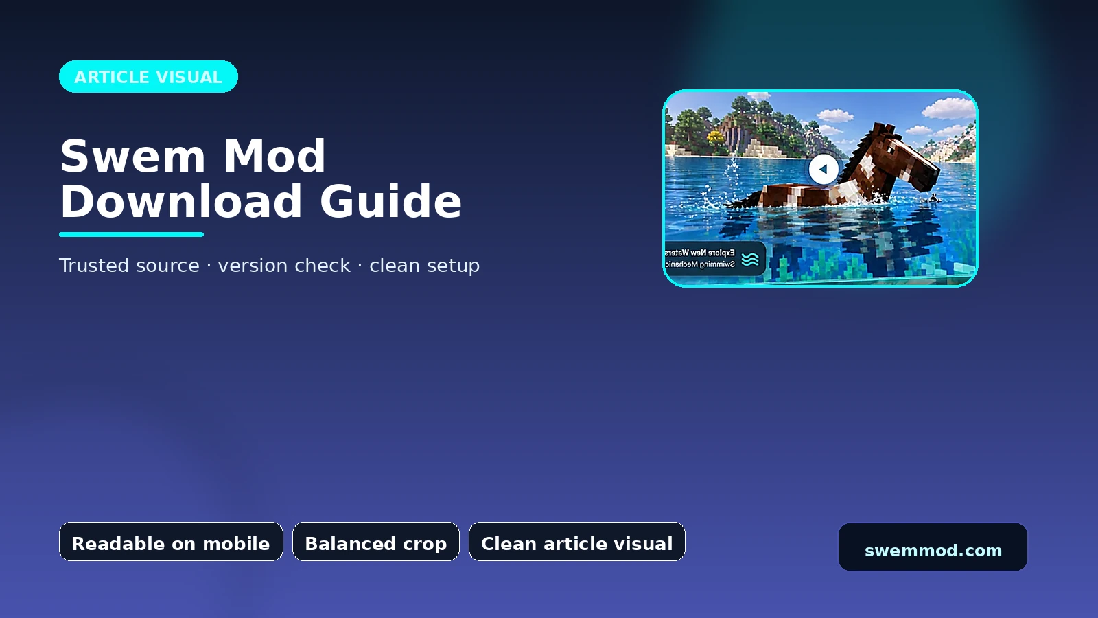 Swem Mod Download Guide in-game related visual