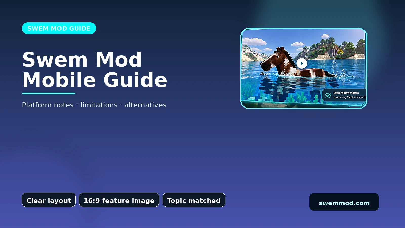 Swem Mod Mobile Guide